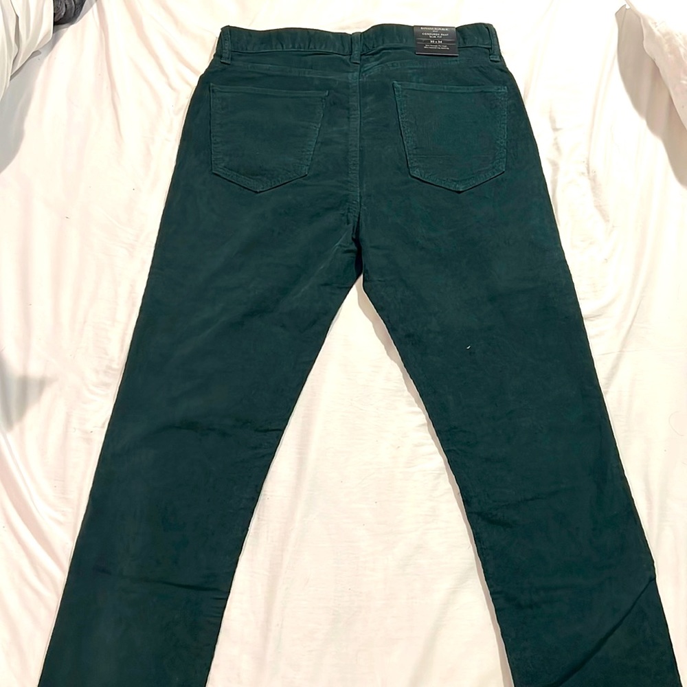 Banana republic, slim fit corduroy pant